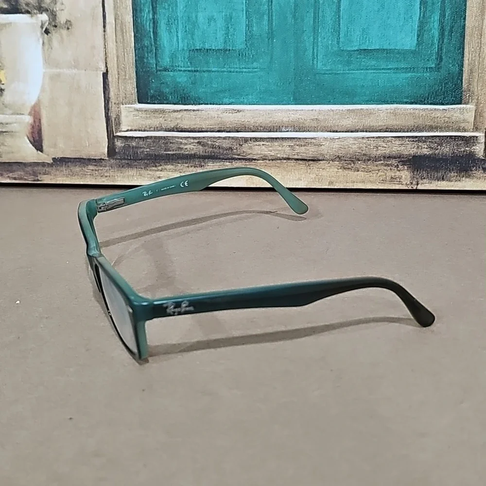 Ray-Ban Eyeglasses Frames Green Youth RB 1531 3593 48-16-130 Full Rim